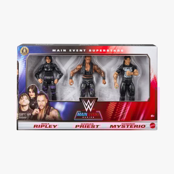 3 Pack WWE Main Event Series Action Figures $59.