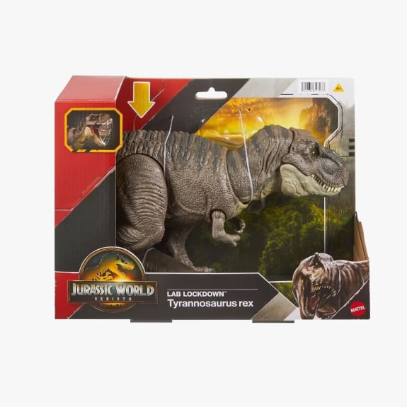 Jurassic World Rebirth Lab Lockdown Tyrannosaurus Rex $59.