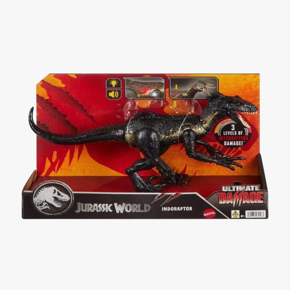 Jurassic World Ultimate Damage Indoraptor Dinosaur Figure $32.