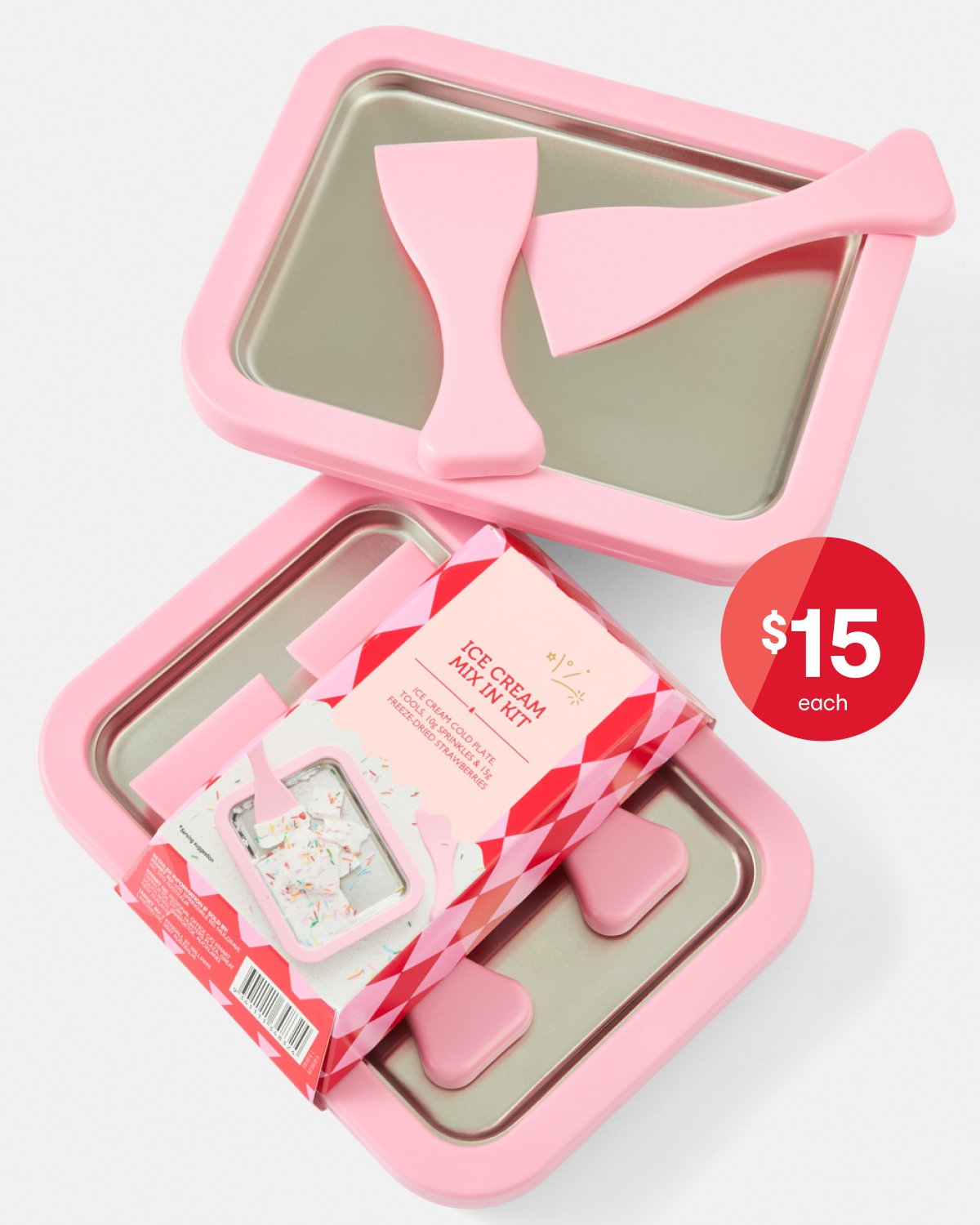 Ice cream mix in kit $15ea.