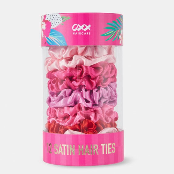 OXX Haircare satin hair ties 12 pock $8.