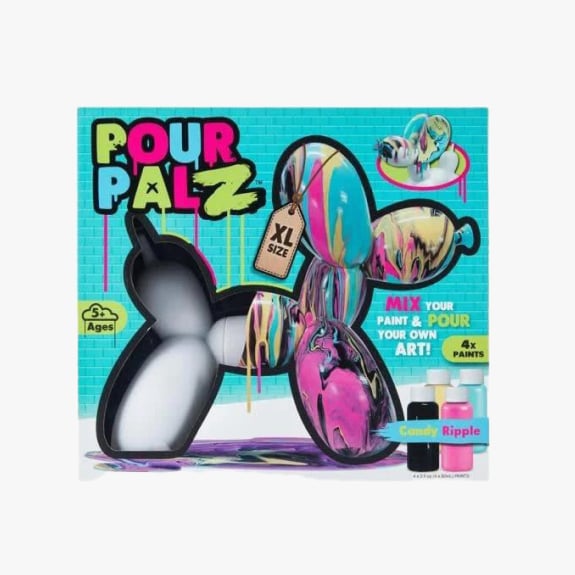 Pour Palz XL balloon dog $20. Was $29 on 25/12/25.