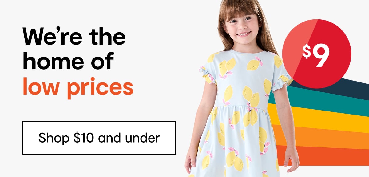 We're the home of low prices