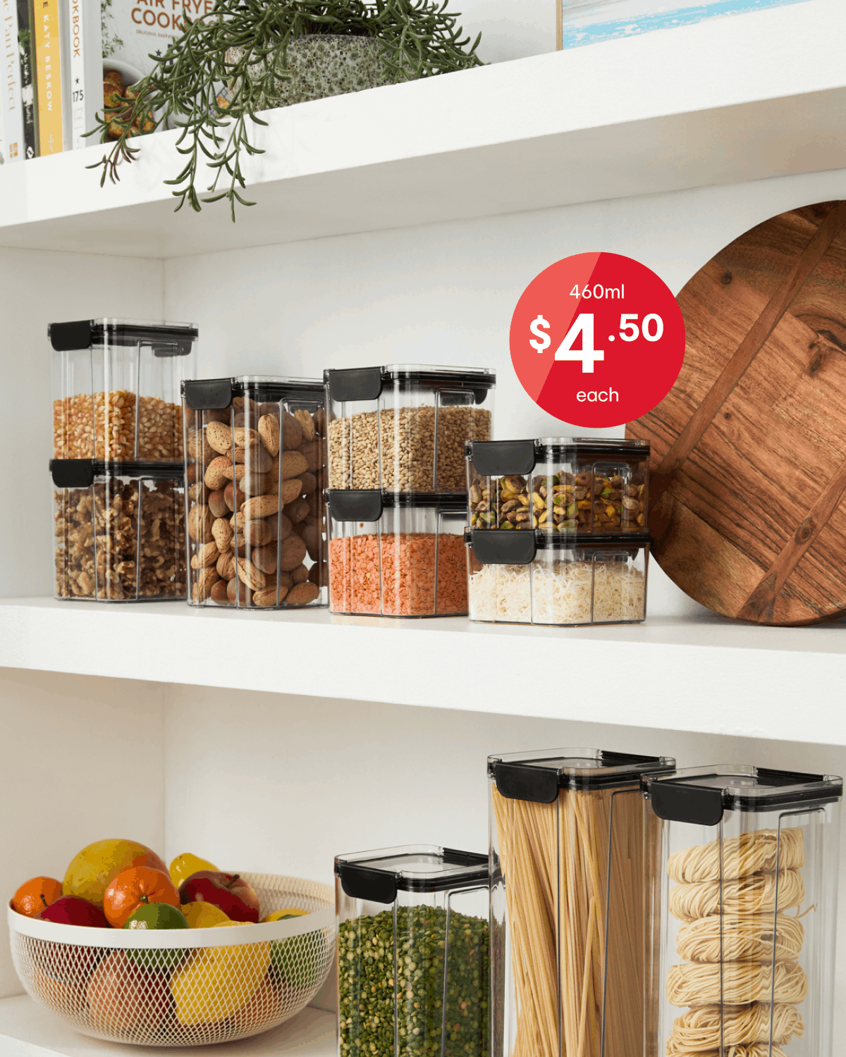 460ml Square Modular Container