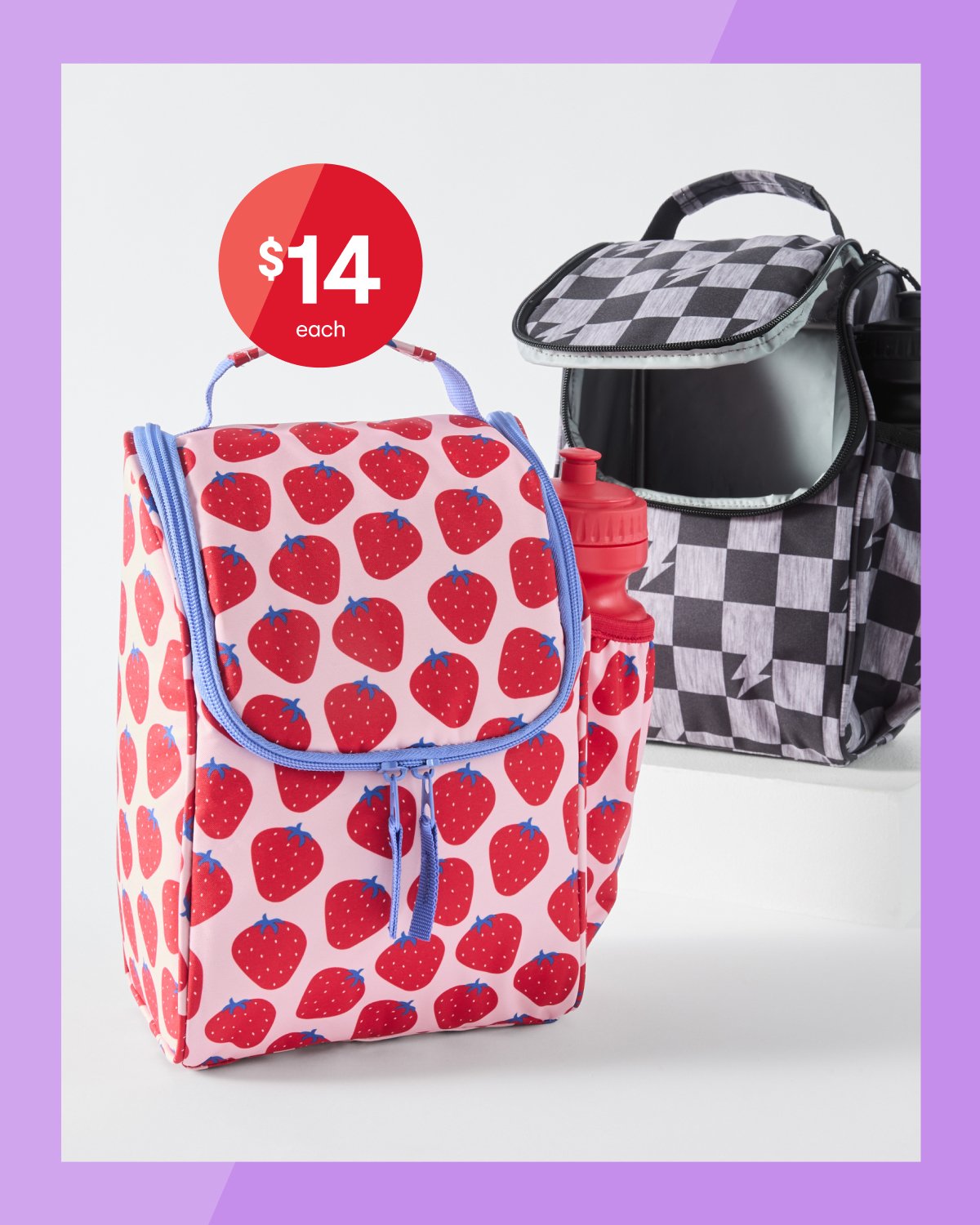 Assorted Flip Front Case and Bottle Sets $14ea.