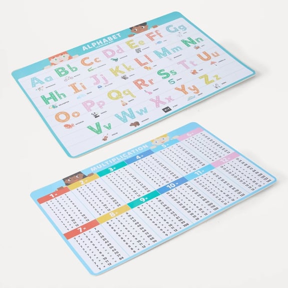 Activity placemat $4.50.