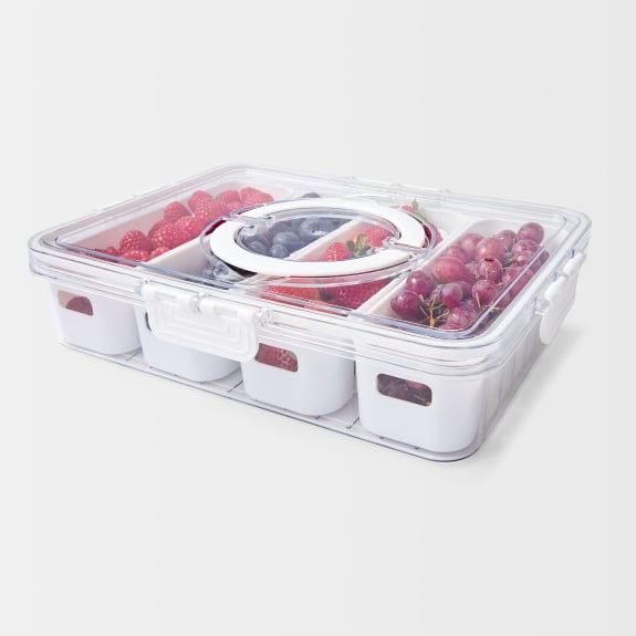 4 Compart large fridge storage $13.