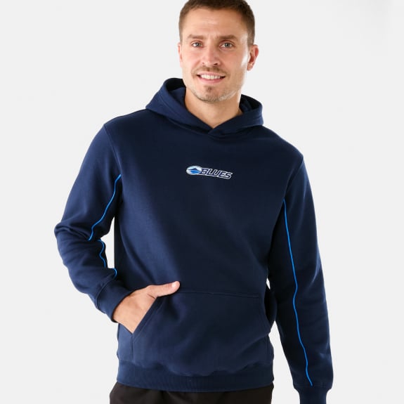 Blues adult hoodie $52.