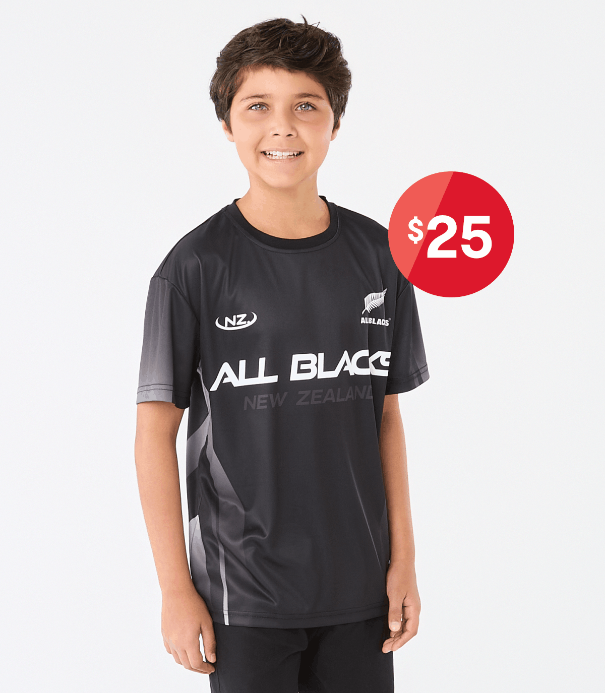 All Blacks youth tee $25.