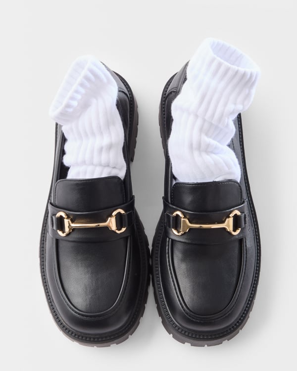 Chunky loafer. Sizes: 5-11. $27pr. 