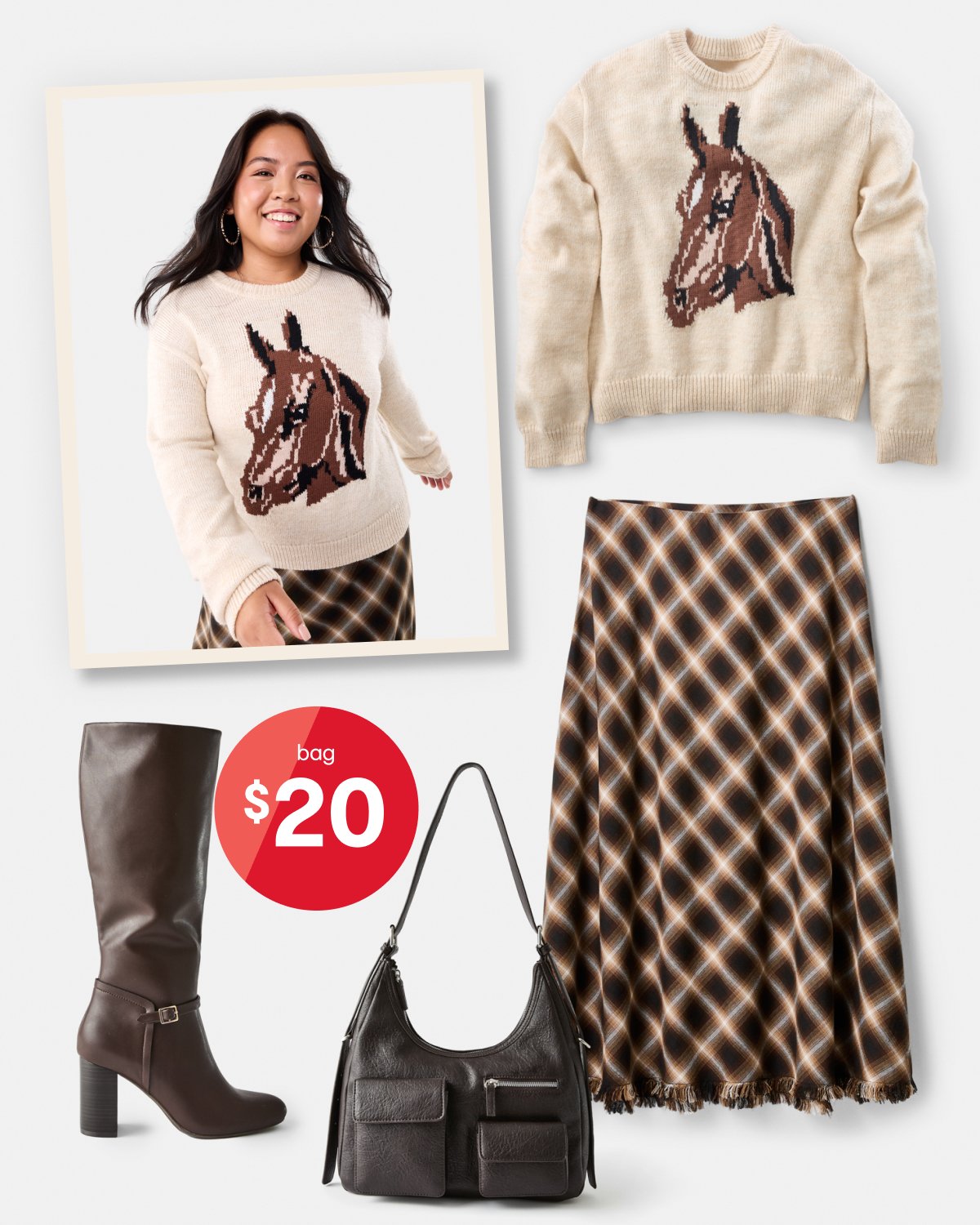 STYLED BY YOU: tHE FLANNEL SKIRT