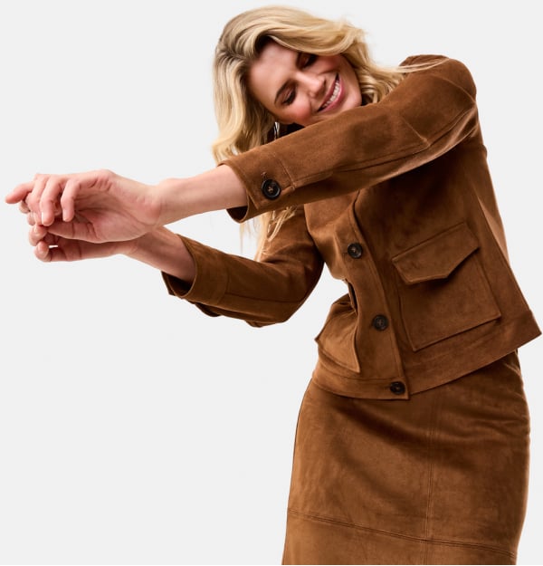 Style must have: the suedette jacket