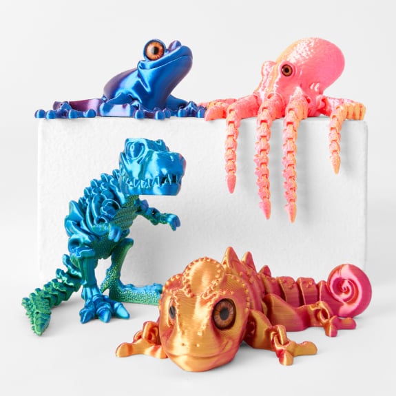 3D animals large $6ea.