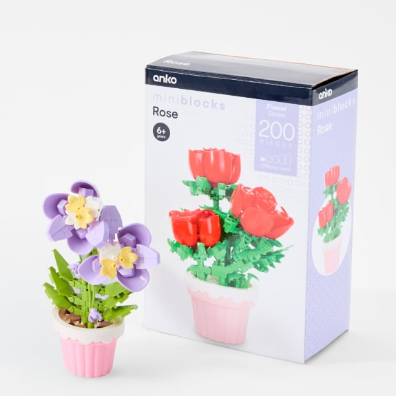 Assorted Mini Blocks flower pots $6ea.