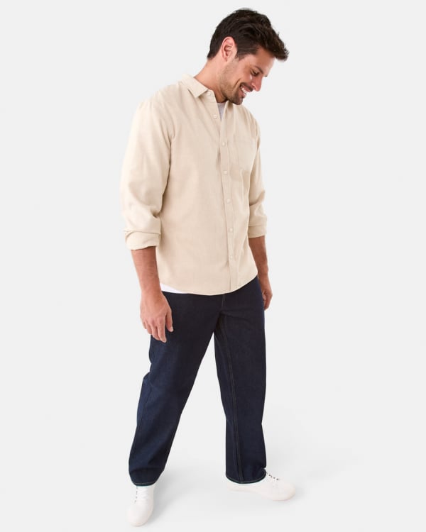 Long sleeve casual shirt. Sizes:XS-4XL. $18ea.