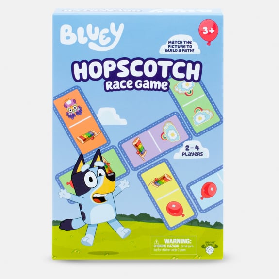 Bluey hopscotch race $15.