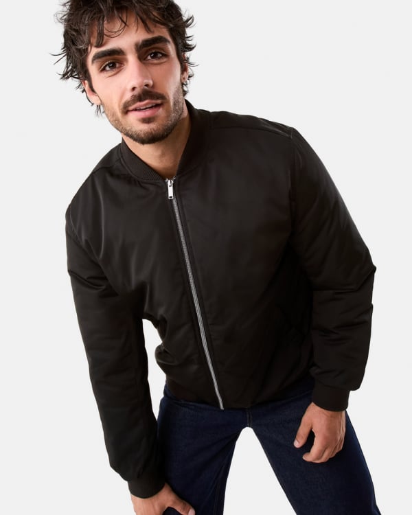 Bomber jacket. Sizes: XS-4XL. $49.