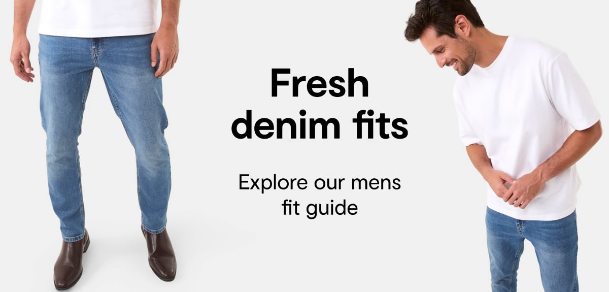 Fresh denim fits