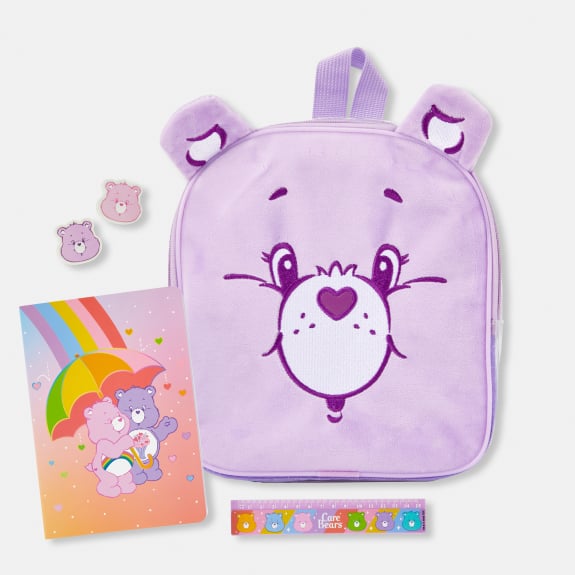 Care Bear fluffy stationery set $18.