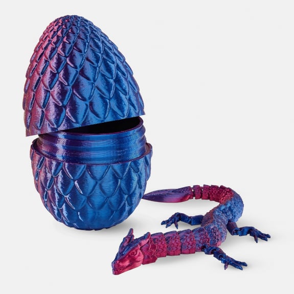 ToyMania 3D lab egg and dragon $12.