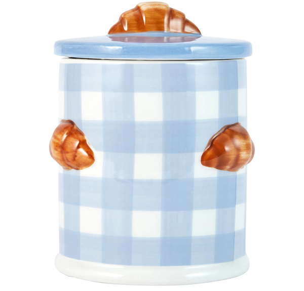 Brunch Club Croissant Check Candle