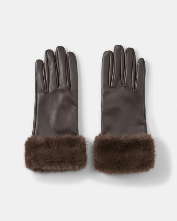 Faux Fur Gloves