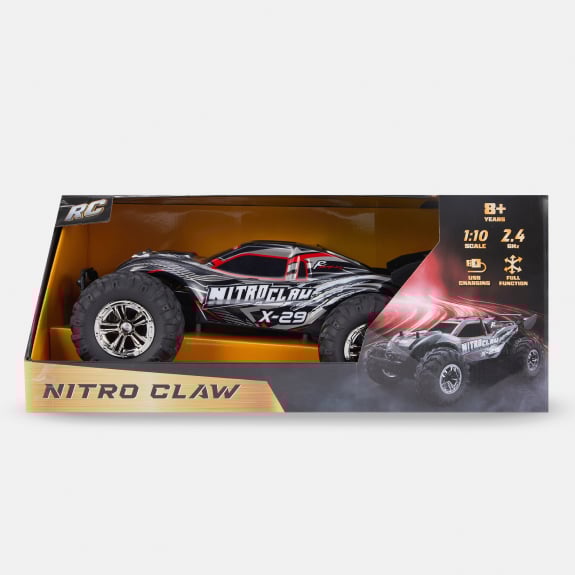 Remote control nitro claw car $45.