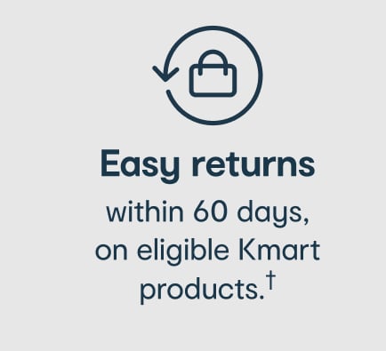 Easy returns within 60 days, no fuss.