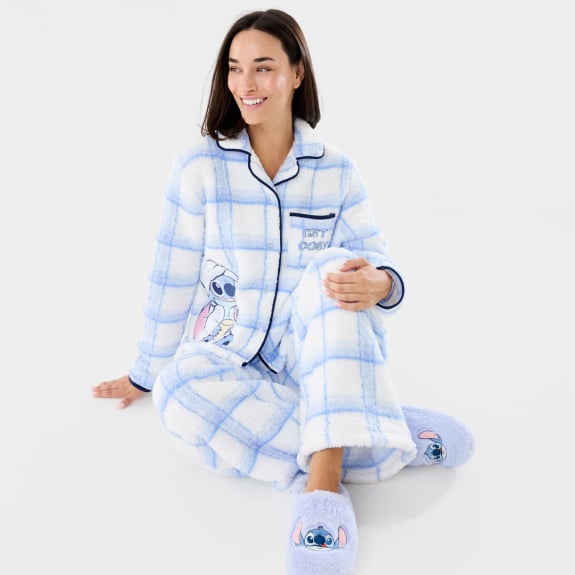 Stitch womens fleece PJs.Sizes: 6-22. $35 set.