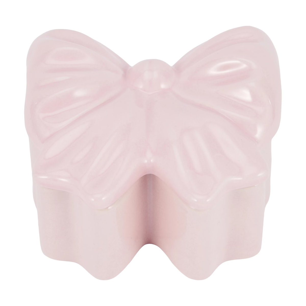 Ceramic Bow Candle $16.