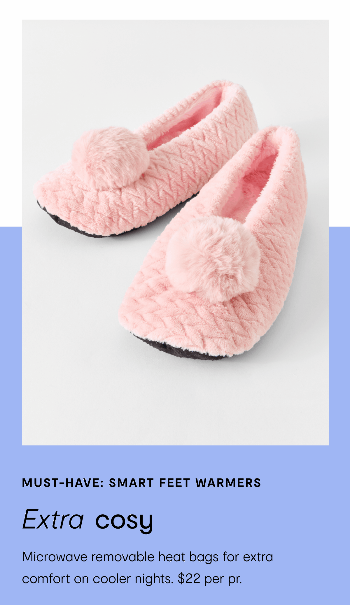 MUST HAVE: SMART FEET WARMERS