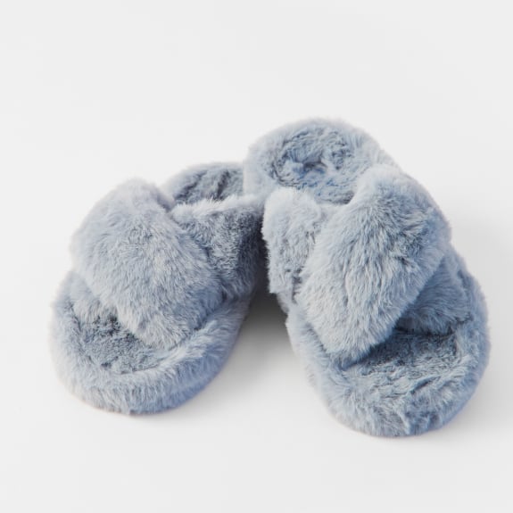 Crossover slippers $12pr.