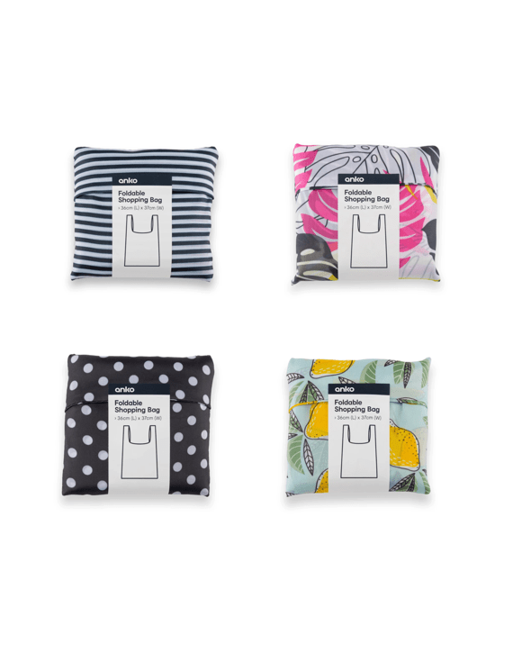 Foldable Shopping Bag - Assorted