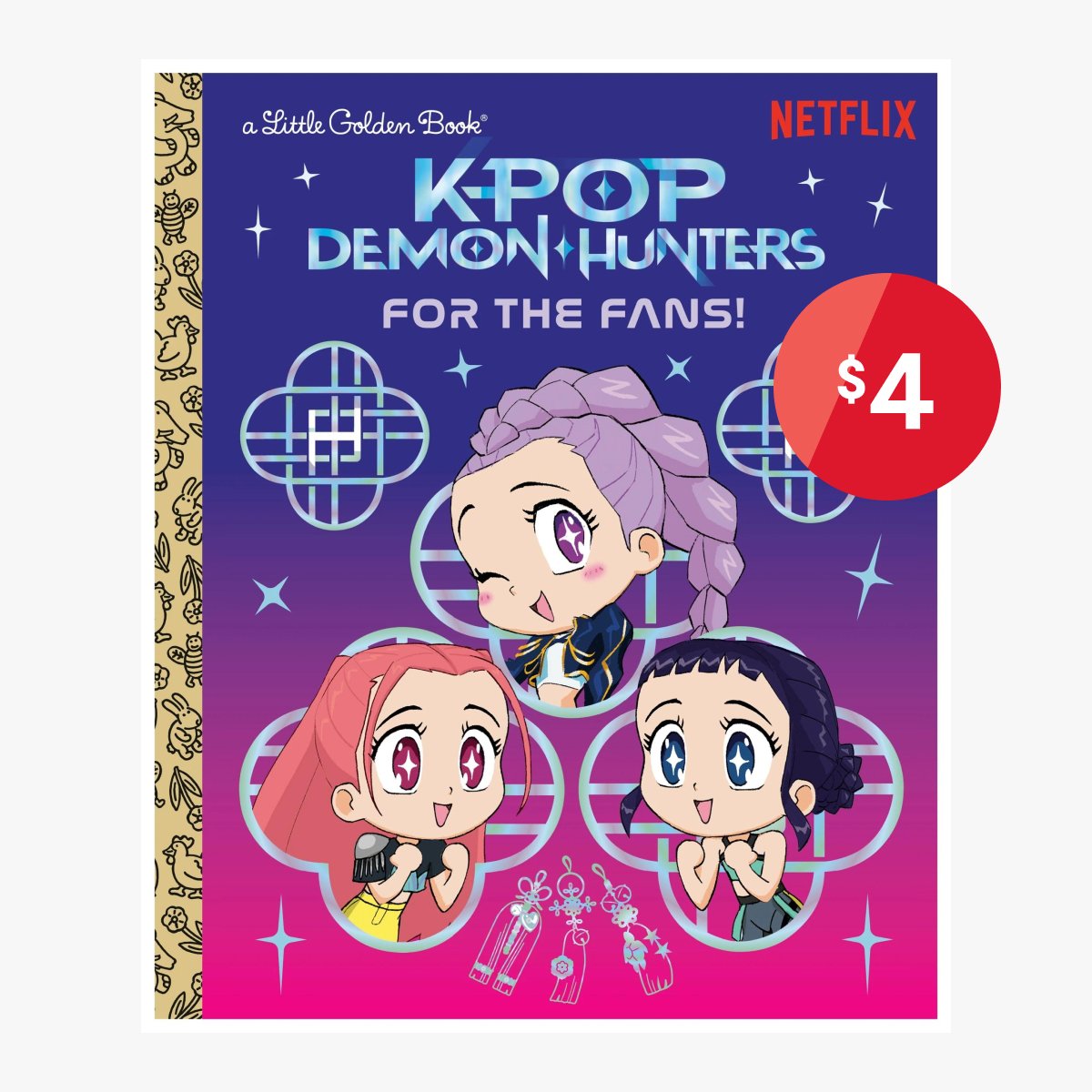 Netflix KPop Demon Hunters: For The Fans Storybook - Book
