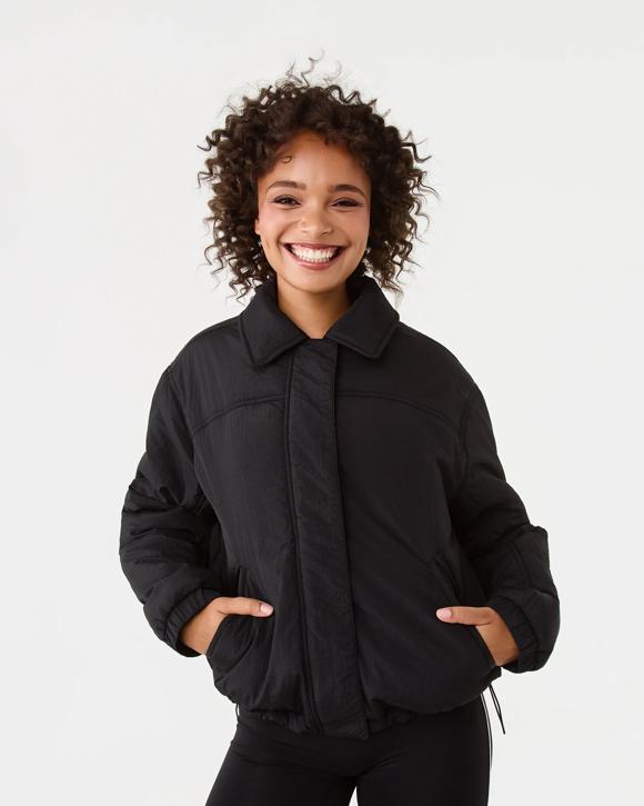 Active Womens Zip Through Sports Bomber Jacket