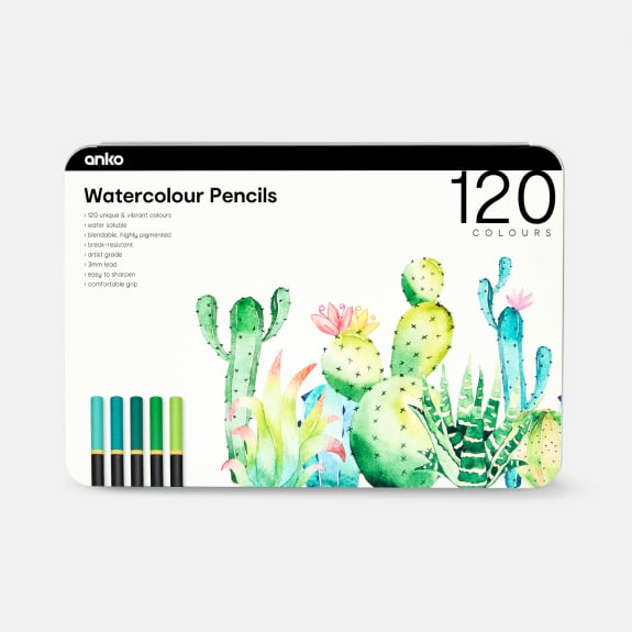 120 pack watercolour pencils $29.