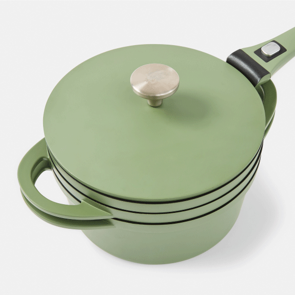 3 piece cast aluminium cookware set $79.