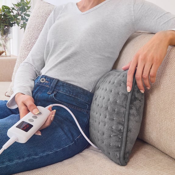 Heated lumbar cushion $32.