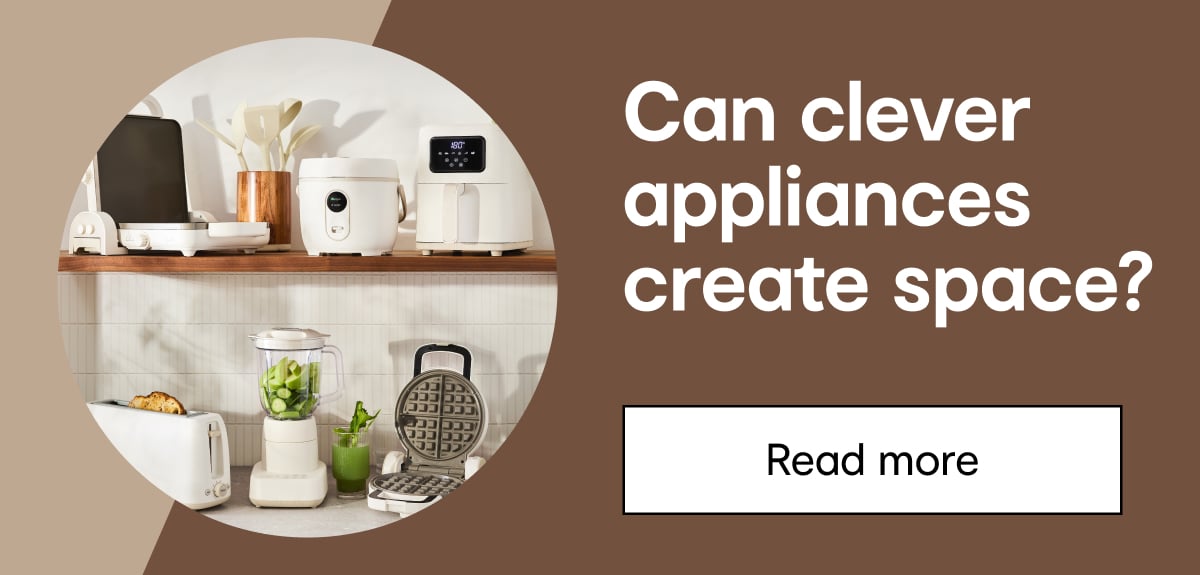 Can clever appliances create space?
