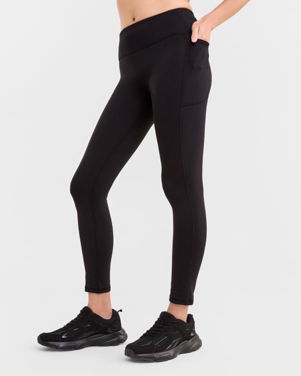 Fleece leggings. Sizes: 6-18. $25.