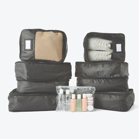 9 piece travel organisation set $29.