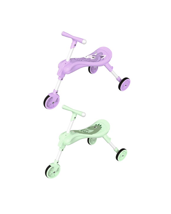 Foldee Foot to Floor Ride On - Assorted