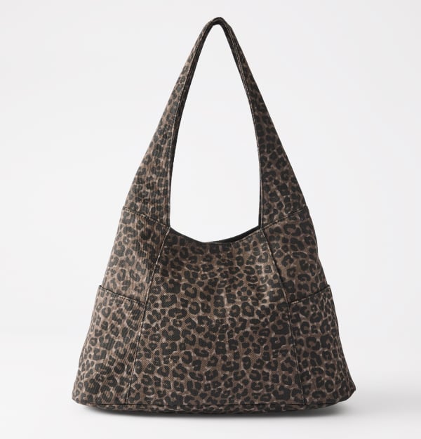 Leopard shoulder bag $20.