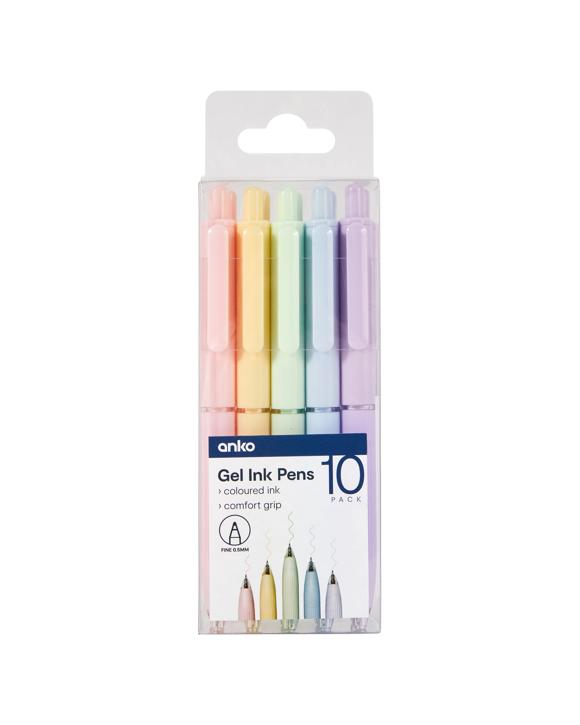 10 Pack Gel Ink Pens