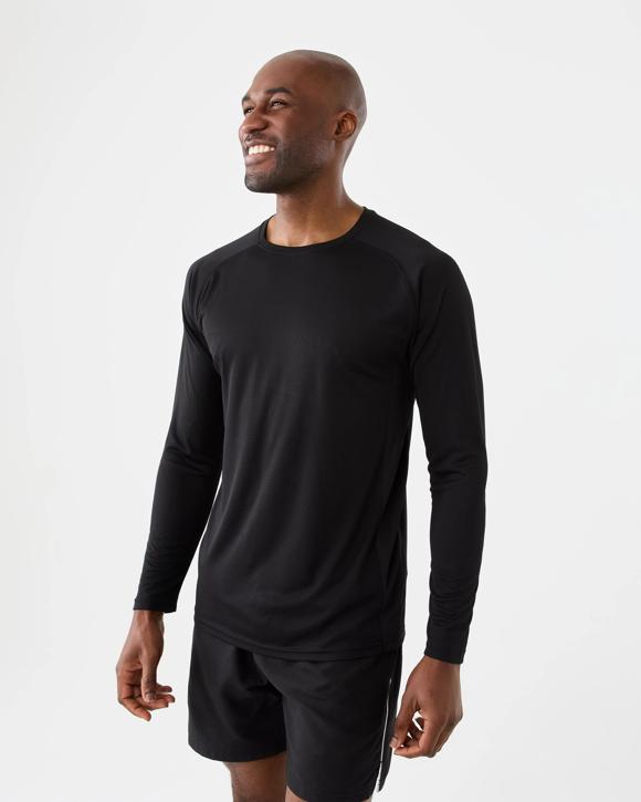 Active Mens Long Sleeve Performance T–shirt
