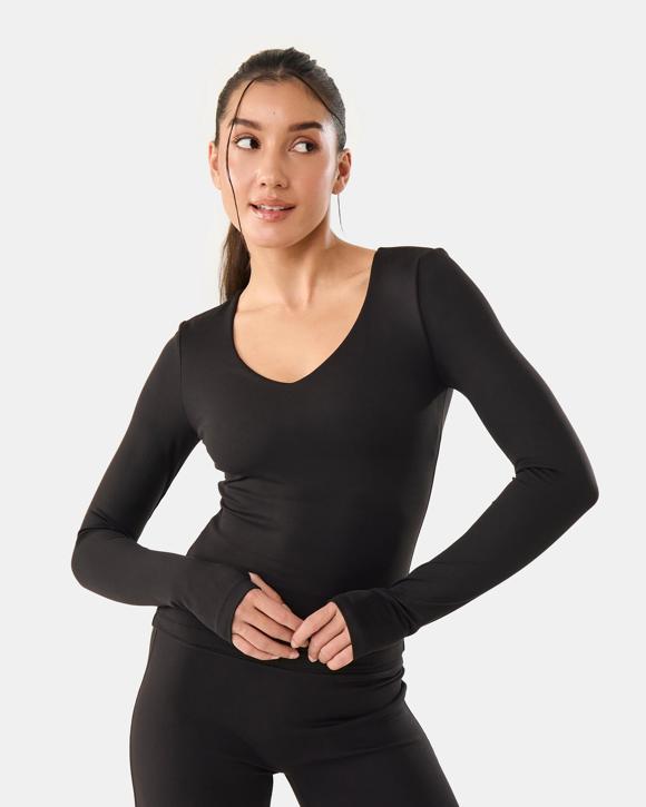 Active Womens Long Sleeve Cloudform Top