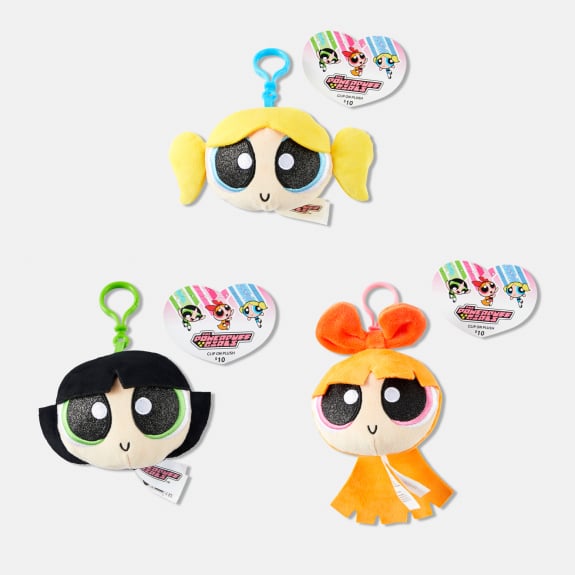 Assorted clip on plush $12ea.