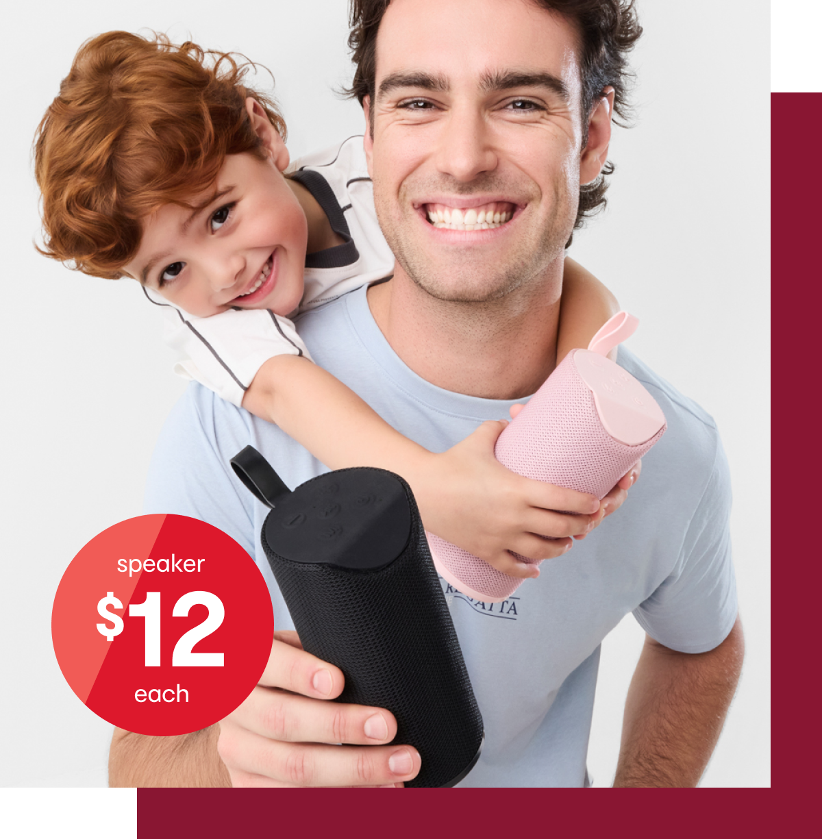 Mini tower bluetooth speaker $12.