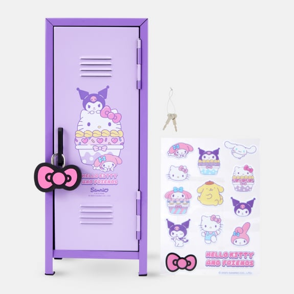 Hello Kitty and Friends desktop locker set $18.