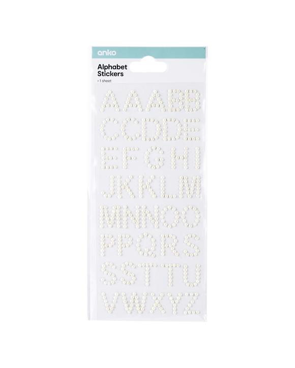 Alphabet Stickers